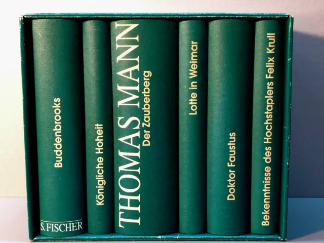 Thomas Mann Werke in 6 Bänden   S.Fischer