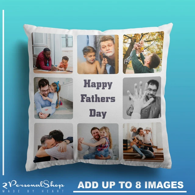 Foto Personalizzata Cuscino Federa Cover Regalo Festa Del Papà Daddy 9 Immagini