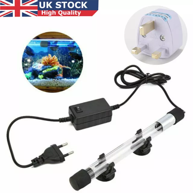 UV Steriliser Light Lamp for Aquarium Tank Clarifier Submersible Ultraviolet UK