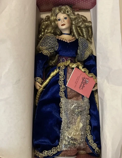 Paradise Galleries Treasury Collection Premier Porcelain Doll Bethany Angel NIB