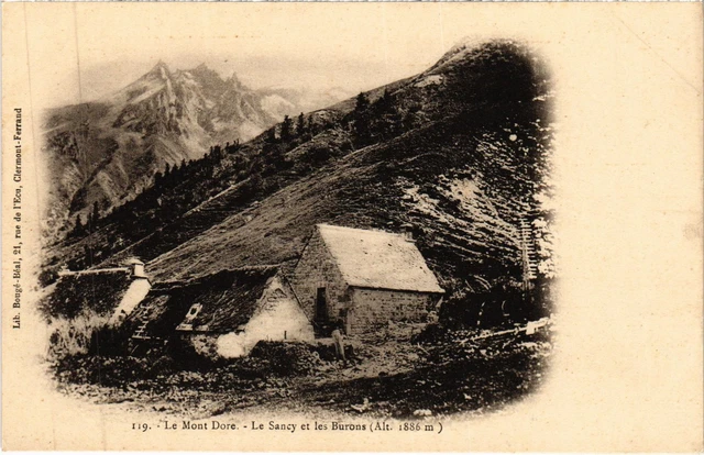 CPA LE MONT-DORE Le Sancy et les Burons (1256247)