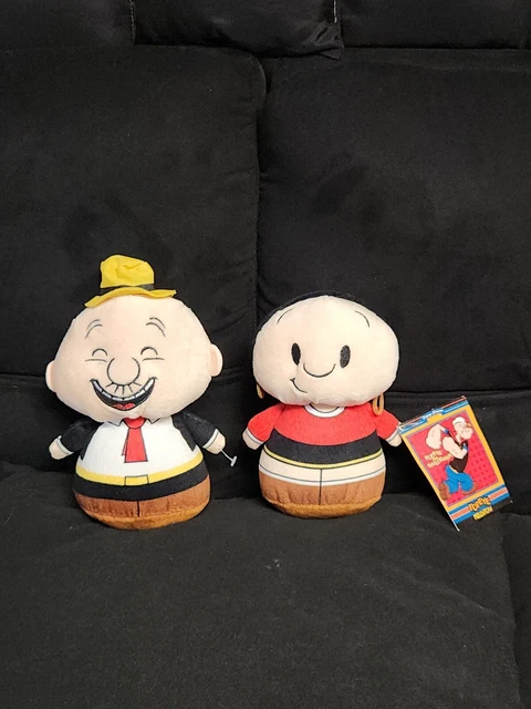Kellytoy Popeye  Olive Oil & Wimpy Plush RARE 2017