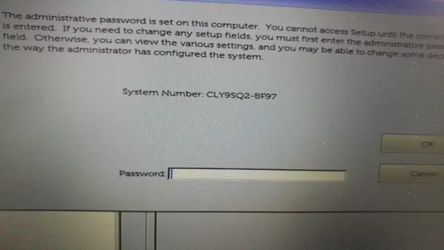 BF97 Unlock bios password for Dell Latitude 5491,Latitude 5591,Latitude e5590