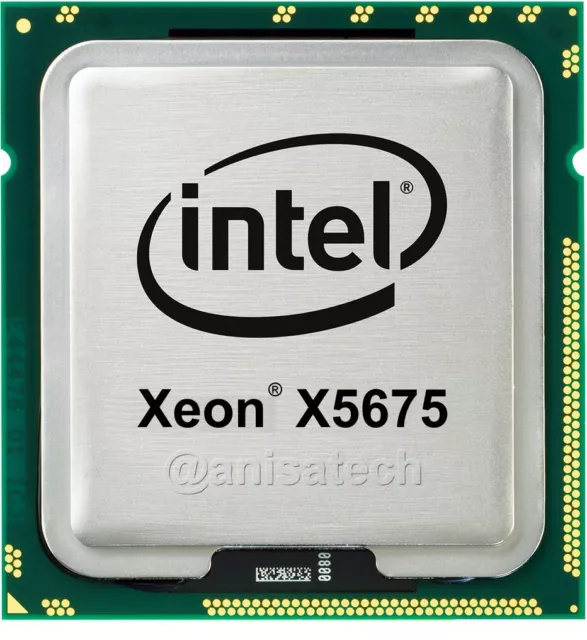 Intel Xeon X5675 6-Core CPU 3.06GHz 12MB Cache SLBYL TURBO 3.46GHZ Six core 95W