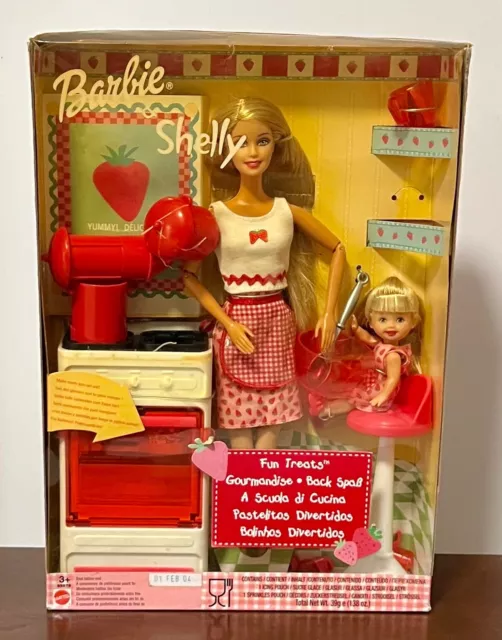Barbie & Shelly "A scuola di Cucina" Mattel 55578 anno 2001