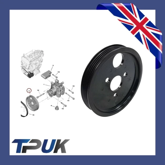 Ford Transit Mk7 2.4 Rwd Idler Pulley for Aircon Vehicles 6c1q-6c344-ab