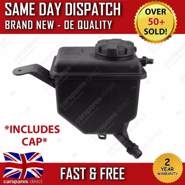 Bmw 5 & 6 Series E60 E61 E63 E64 Radiator Coolant Expansion Header Tank & Cap