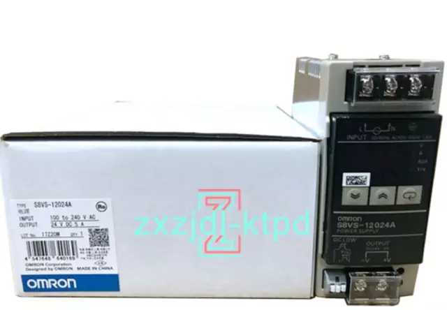 1 year warranty NEW Omron S8VS-12024A S8VS12024A switching power supply#/