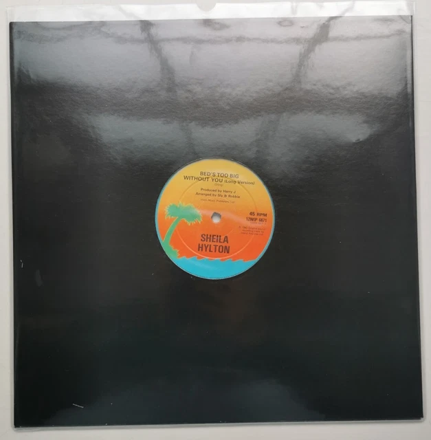 SHEILA HYLTON Bed's Too Big Without You [12WIP6671] EX 12" Vinyl