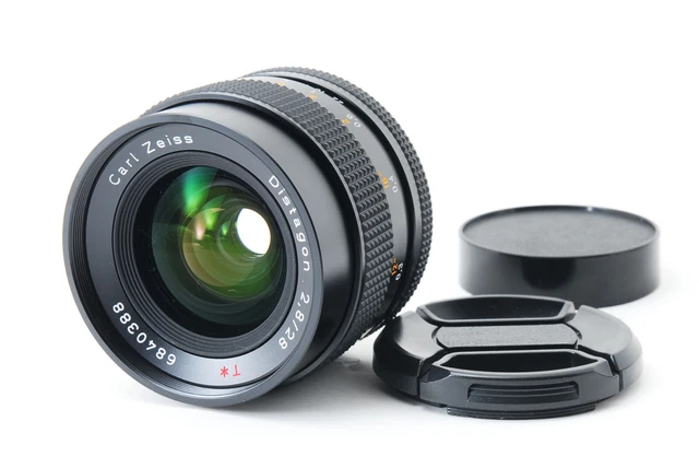 [Mint] Contax Carl Zeiss Distagon T 28mm F2.8 Mmj Weitwinkel Mf Linse Japan #472