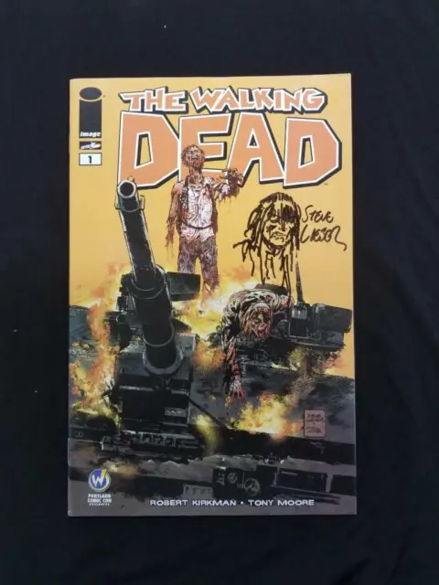 Walking Dead #1Wizard Portland Comic Con Signed Sketched Steve Lieber @ DCC