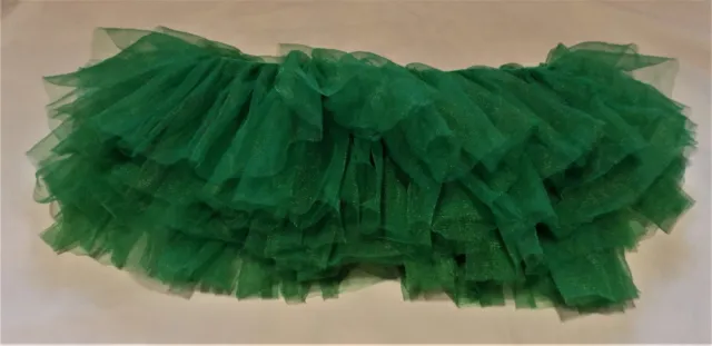 Women's Green Layered Tutu Ballet Dance Wear Dancewear Skirt Adult One Size