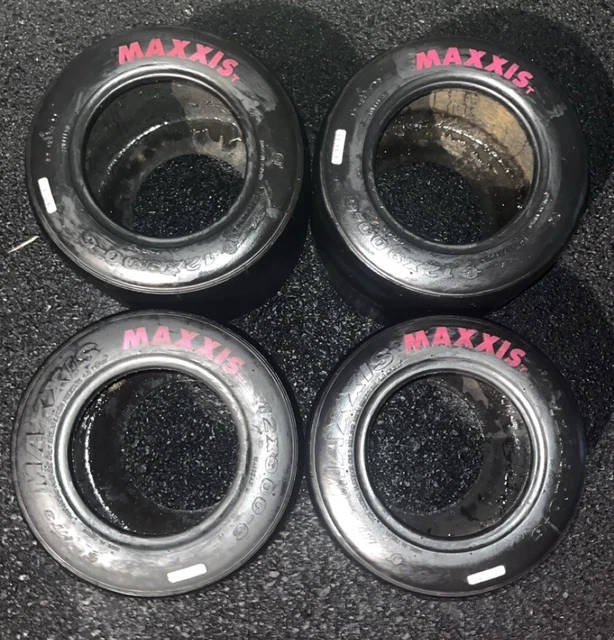 (4)MAXXIS GO KART RACING TIRES 12x9.006 HT3 PINKS 70.00 PicClick