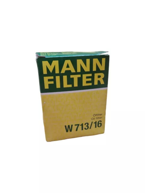 Ölfilter MANN-FILTER W 713/16 passend für CITROËN FIAT FORD PEUGEOT