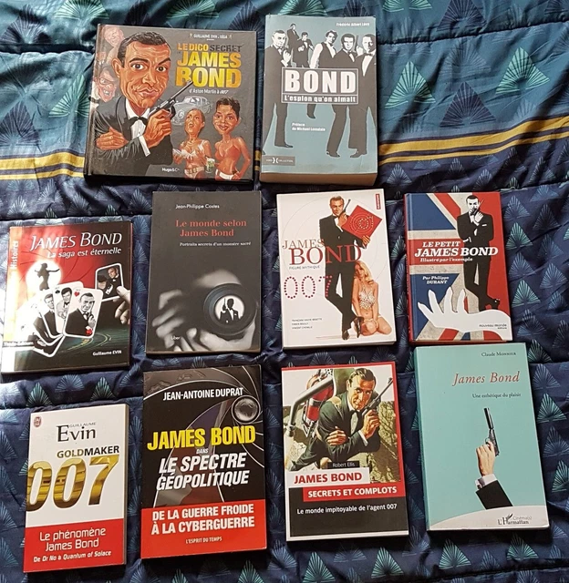 LOT DE 10 livres sur James Bond EUR 40,00 PicClick FR
