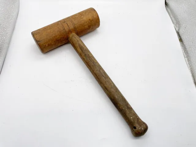 Rawhide Mallet Garland #5 Leather Work Assembly Hammer Large 2-3/4 Face