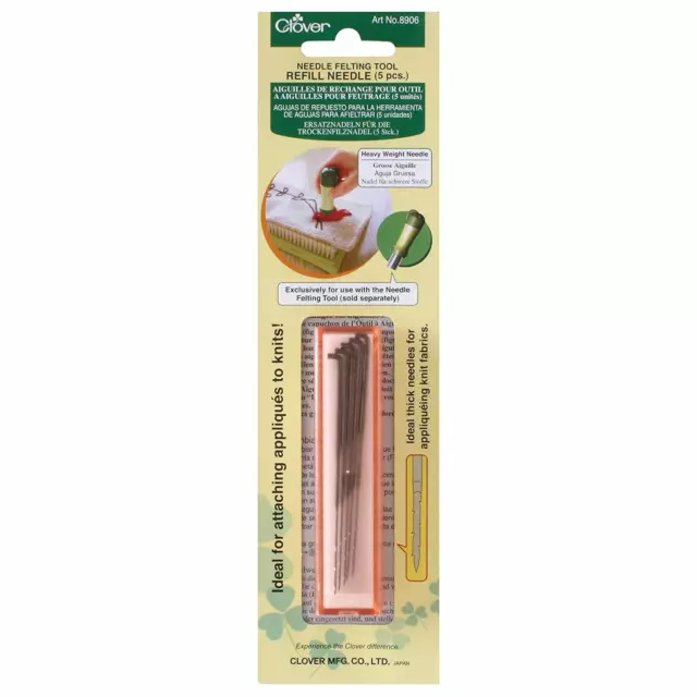 Clover Felting Needle Refill Heavy Weight