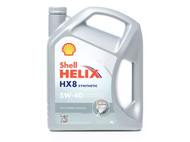 SHELL Helix HX8 Motoröl 5W-40 Synthetisch Motorenöl 4 L Renault RN0700 Renault