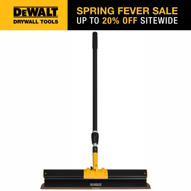 DEWALT Drywall Skimming Blade 32" w/ Medium Extension Handle | DXTT-3-426