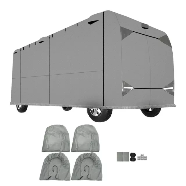 For 40'-43' RV Cover Anti-UV Class A Motorhome Trailer Camper Waterproof