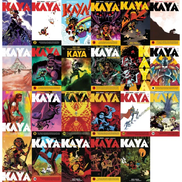 Kaya (2022) 1 2 3 4 7 8 9 10 11 12 13 14 15 TPB | Image Comics | COVER SELECT
