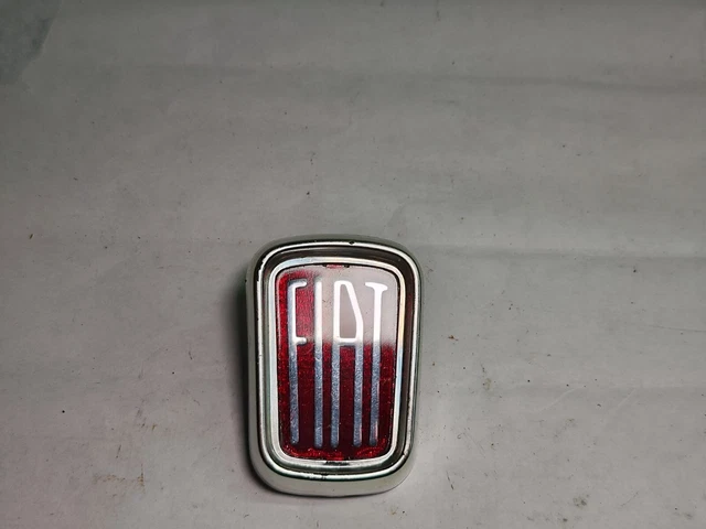 Adesivo 3D Logo Fiat Bravo Anteriore - Ricambio Lenticolare, Made In Italy