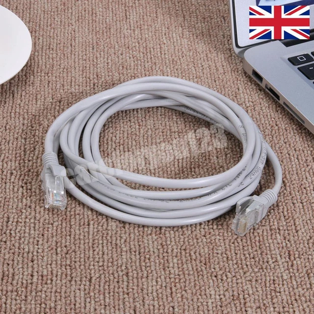 ETHERNET CABLE 100FT Router Computer Cable for PC Router Computer (3 ...