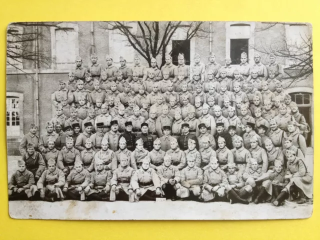 Carte Postale Photo Service MILITAIRES SOLDATS Uniforme du 21ème Régiment