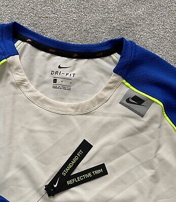 Nike Wild Run LS Sweatshirt Top Running Gym Casual Retro Ltd Ed M,L & XL
