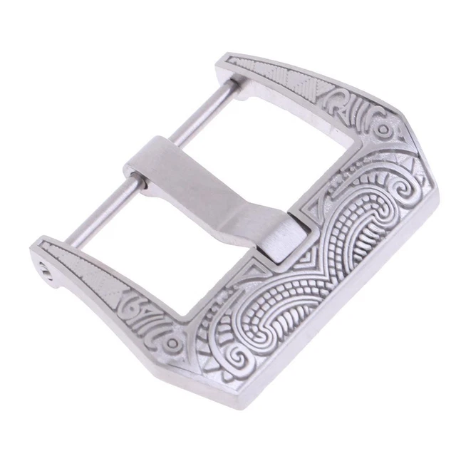 Boucle à Visser En Acier Inoxydable 22mm - Pour Sculpture De Fleurs, Fermoir Argenté