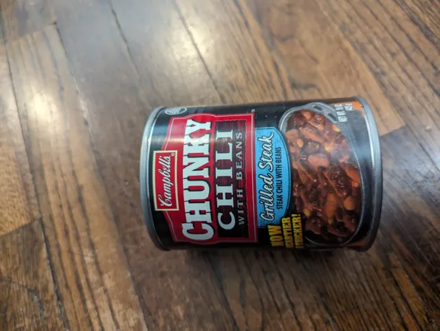 CAMPBELLS CHUNKY CHILI with Beans Grilled Steak $30.00 - PicClick