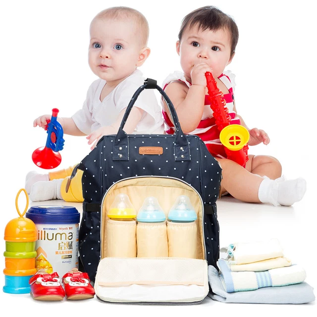 Living Traveling Share Baby Diaper Bag Multi-Function Travel Waterproof Backpack