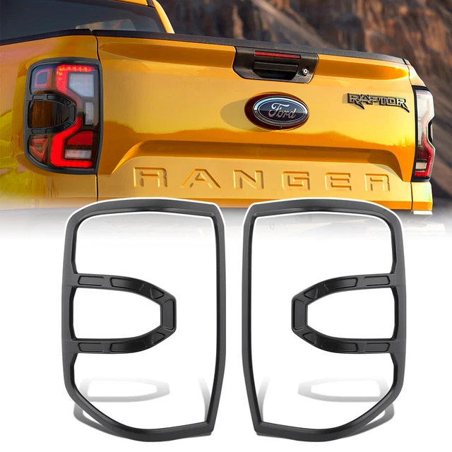 FOR FORD RANGER Wildtrak 20232024 T9 Rear Tail Lights Covers Guards
