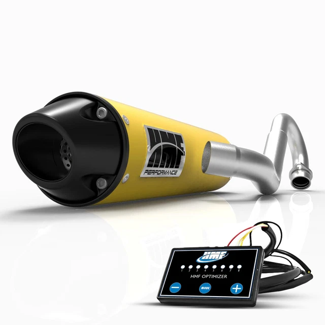 HMF Yamaha YFZ 450R Full Exhaust Yellow w/Blk Euro + EFI (09-23)