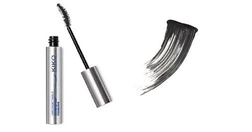 KIKO Unforgettable BLACK Long lasting curling MASCARA with anatomical brush 7ml