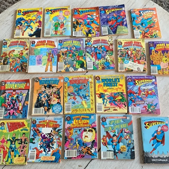 DC Blue Ribbon Digest Lot x 21 Comics Superman World's Finest etc