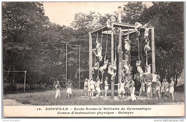 94 JOINVILLE - ecole de gymnastique - le grimper
