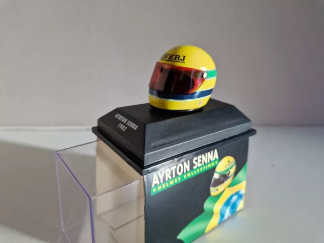 Minichamps 1/8 Helm – A. Senna – Europäische Formel Ford 1982 – 540381216