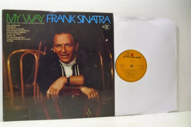 FRANK SINATRA my way LP EX/VG, RSLP 1029, vinyl, album, uk, big band, swing