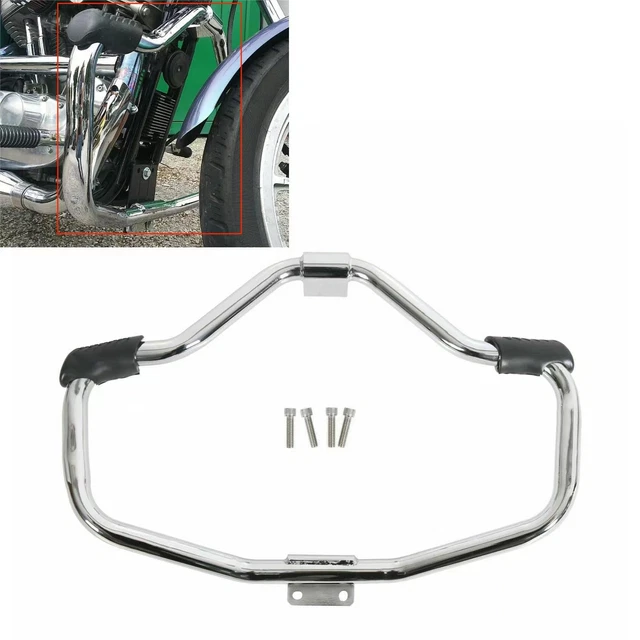 Chrome Engine Guard Highway Crash Bar Fit For Harley Sportster XL 883 1200 04 22