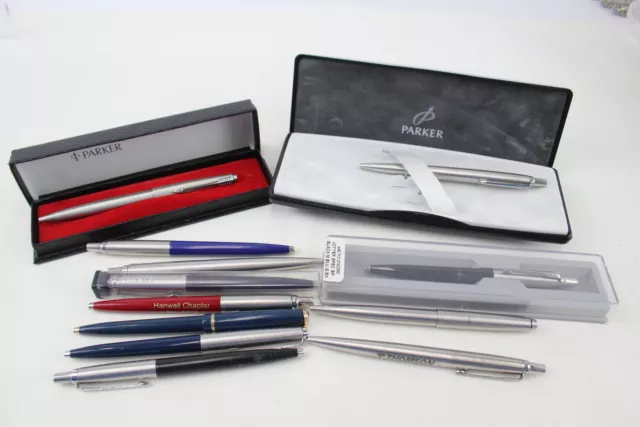 Assorted Parker Ballpoint Inc Vintage Jotter Duofold Boxed x 12