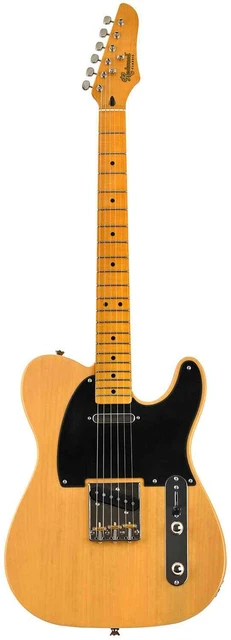 REDWOOD T-Style Classic MN BSB E-Gitarre Blonde Ahorn Griffbrett | Neu