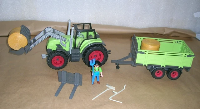 LOT FIGURINE ACCESSOIRE Playmobil Personnage Ferme Tracteur Avec lot-figurine-accessoire-playmobil-personnage-ferme-tracteur-avec
