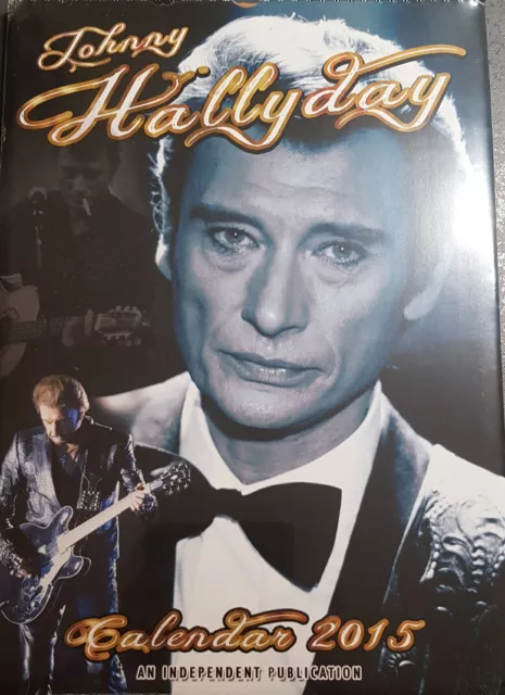 calendrier johnny hallyday 2015 sous blister