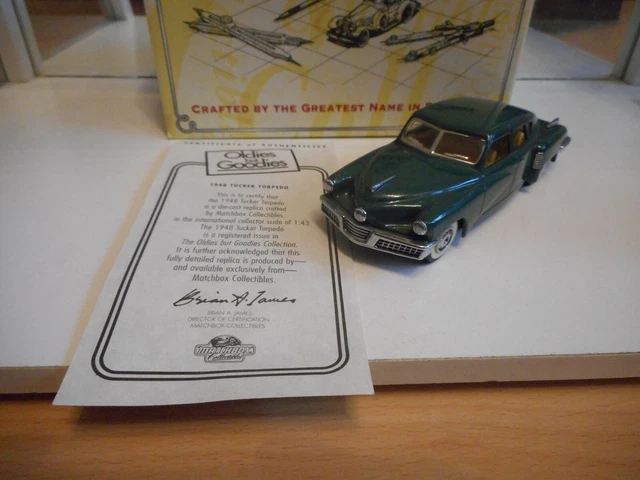 Tucker Torpedo 1948 Dinky Matchbox 1/43 jouet ancien