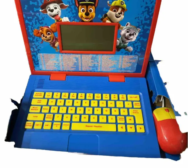 Lexibook  Pat Patrouille Paw Patrol Lerncomputer Englisch Französisch UNGEPRÜFT