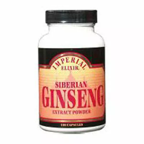 Sibérien Ginseng de Sibérie 2500 MG 100 Capuchons Par Imperial Elixir / Company