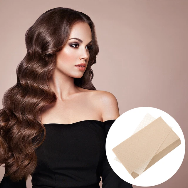 500 piezas papeles de onda continua de peluquería papeles de onda permanente peluquería