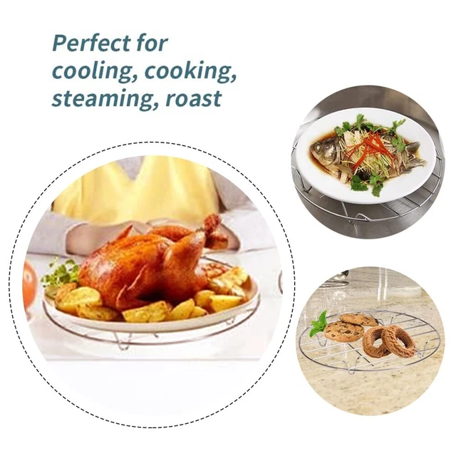 6/7/2.3cm Friggitrice ad Aria Accessori Circolare Filo Scaffale Cooling Vapore