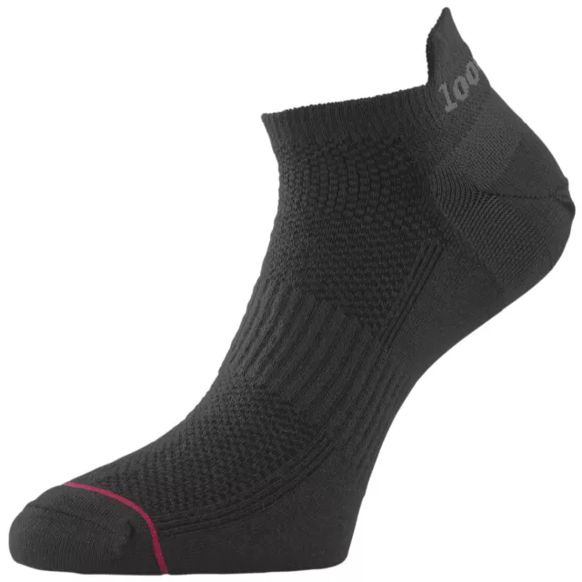 1000 Mile Ultimate Trainer Liner Double Layer Police Exercise Mens Socks Black